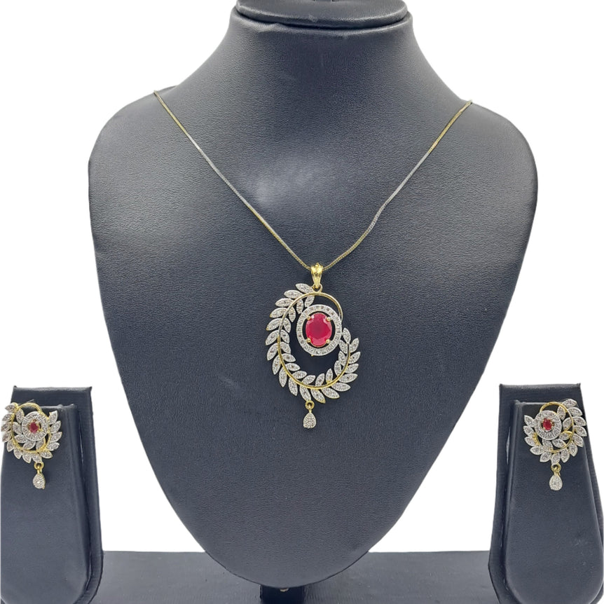 Alloy gold plated with pendent set