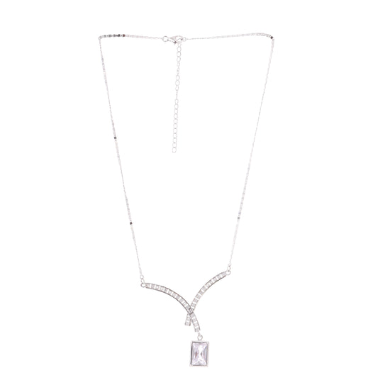silver necklace for women