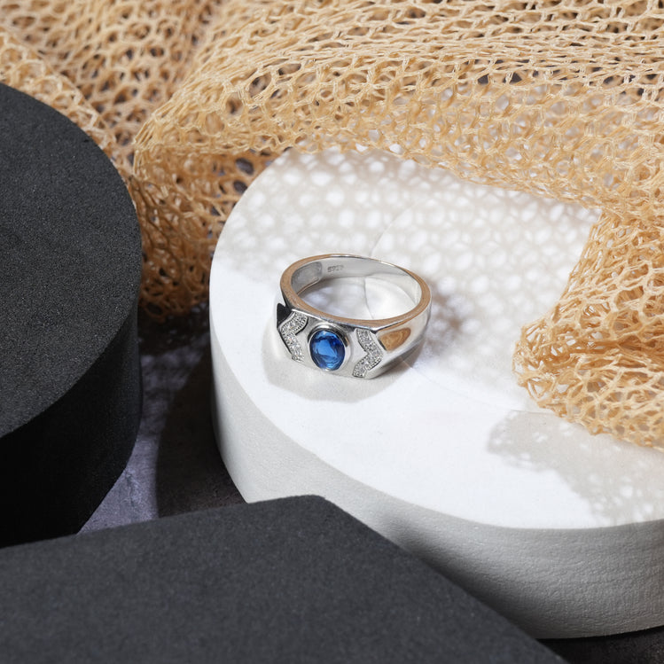 silver ring for men