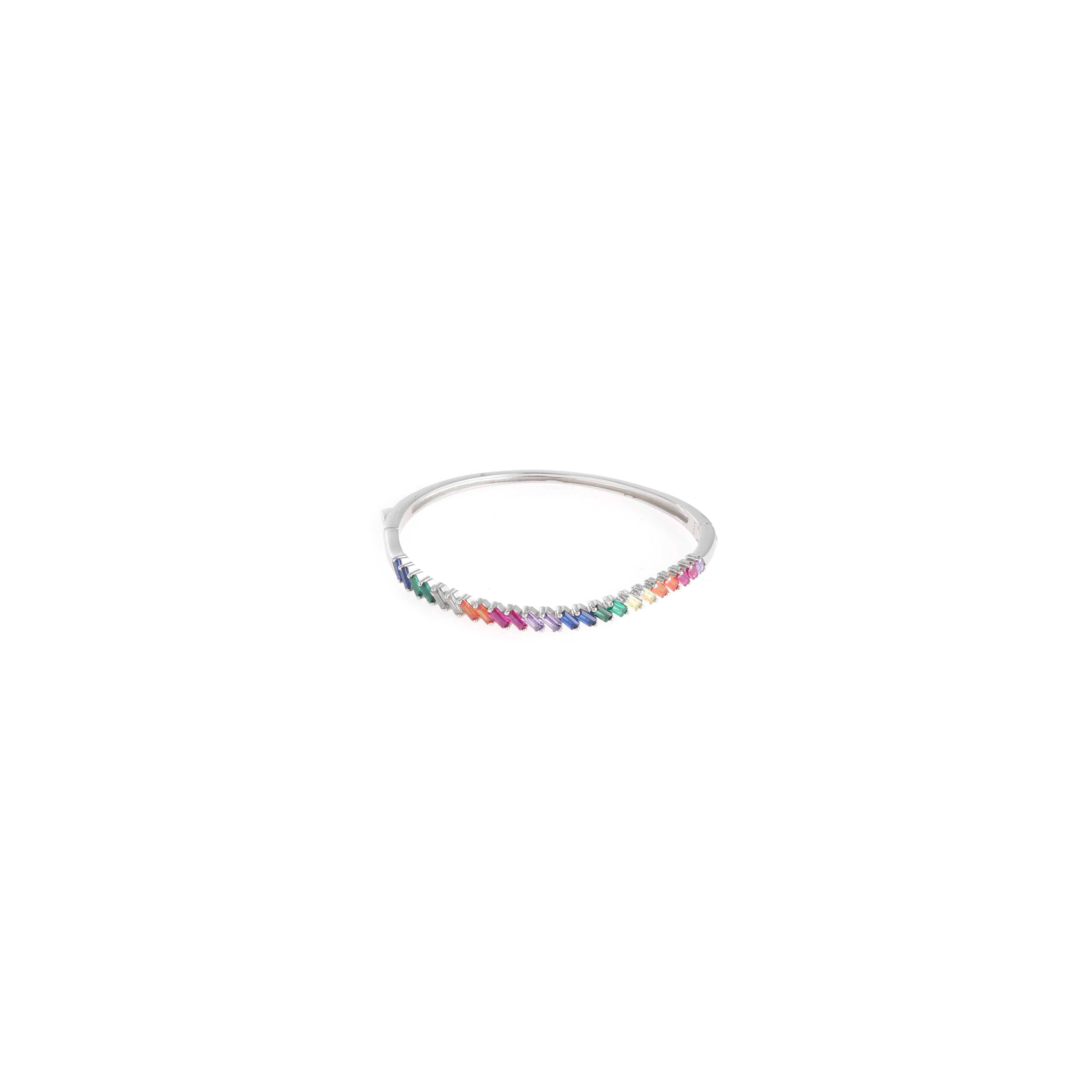 sterling silver bangle bracelet for women