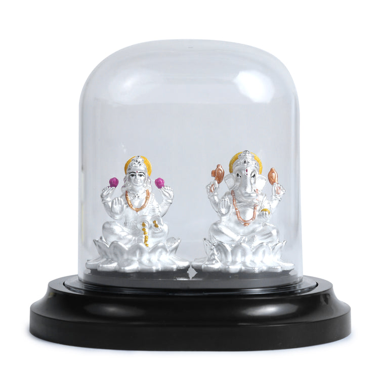 silver idol Laxmi for gift