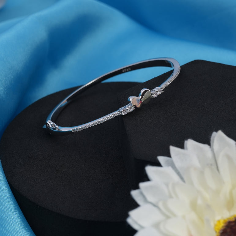 BUTTERFLY PENDANT BANGLE BRACELET FOR WOMEN