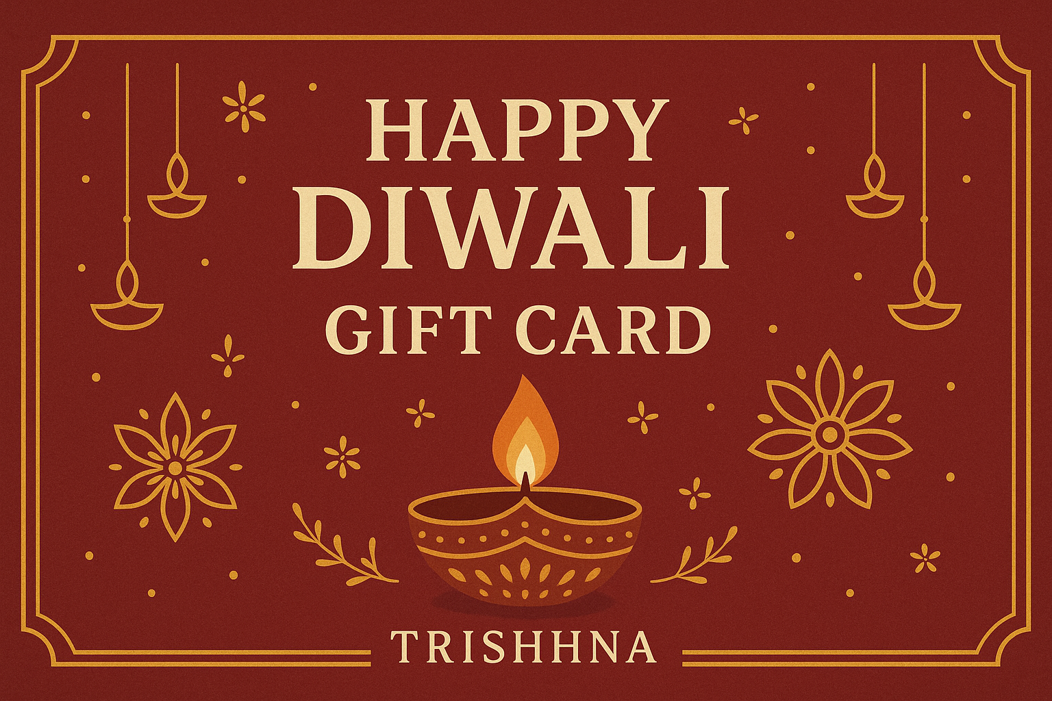 TRISHHNA - Diwali Gift Card