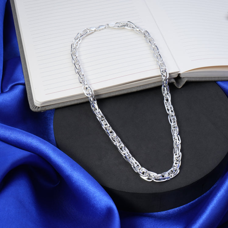 Silver chain for men