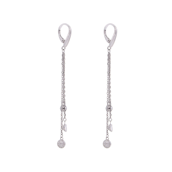 silver earring for women