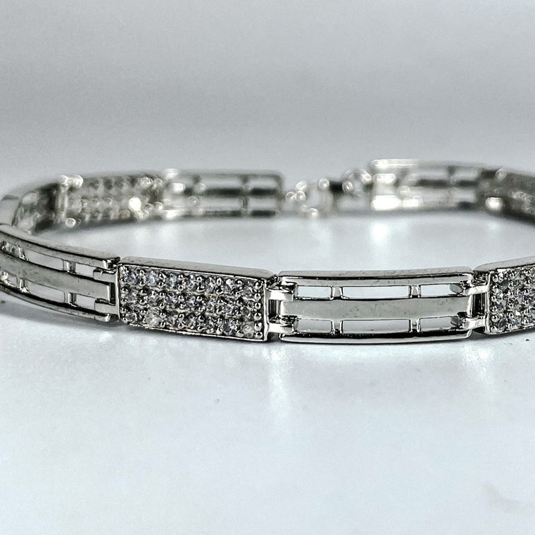 SILVER THIN SHINY BRACELET FOR WOMEN