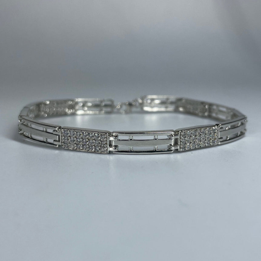 SILVER THIN SHINY BRACELET FOR WOMEN