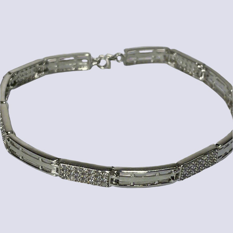 SILVER THIN SHINY BRACELET FOR WOMEN