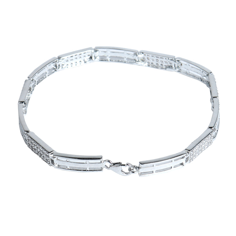 SILVER THIN SHINY BRACELET FOR WOMEN