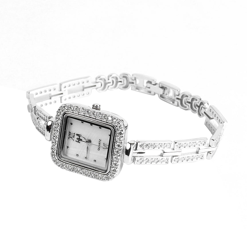 Luxe Women Silver Watch