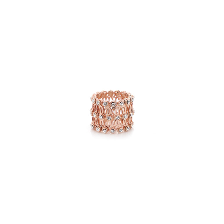 ROSE GOLD COLOR SIVER CONVERTIBLE RINGS