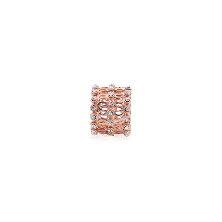 ROSE GOLD COLOR SIVER CONVERTIBLE RINGS