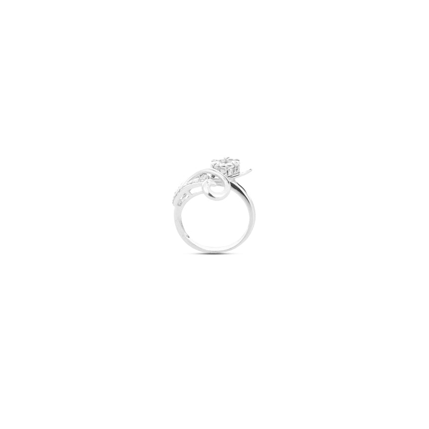 HEART STERLING SILVER LOVE RING