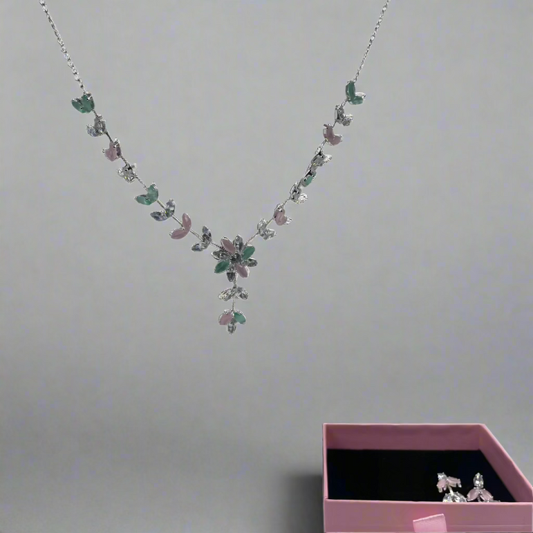 Flowery Leaf Necklace