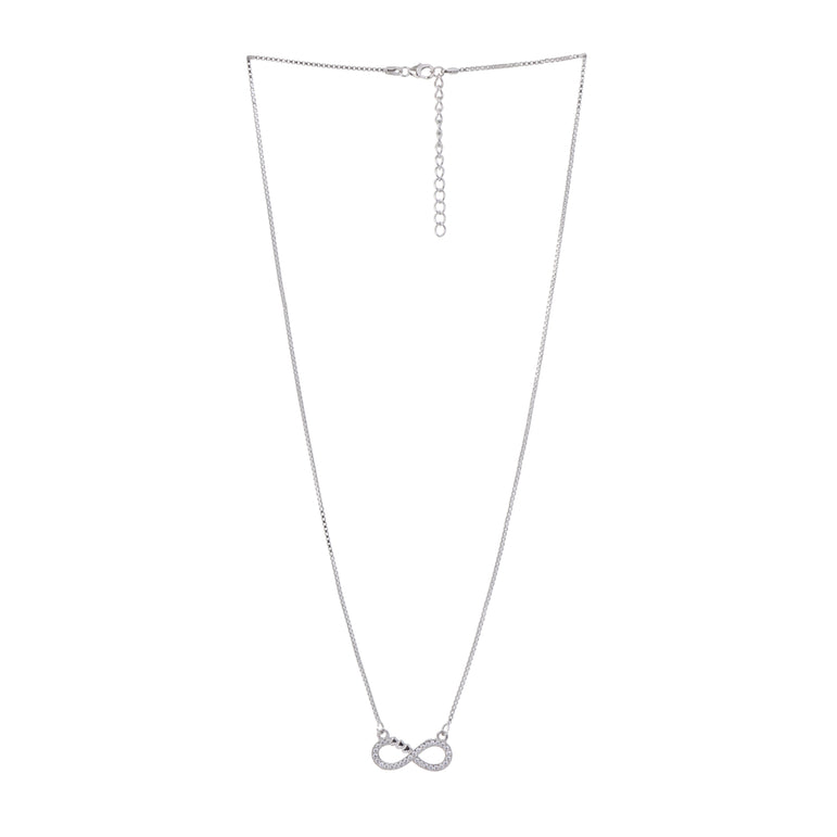 STERLING SILVER INFINITE NECKLACE