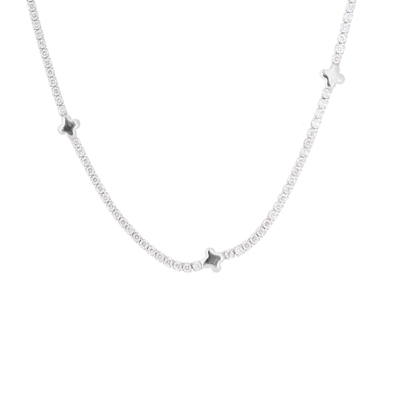 MINIMALIST SILVER CHAIN NECKLACE FOR WOMEN