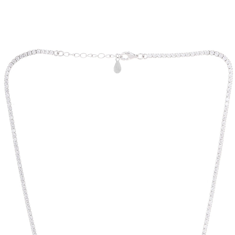 MINIMALIST SILVER CHAIN NECKLACE FOR WOMEN