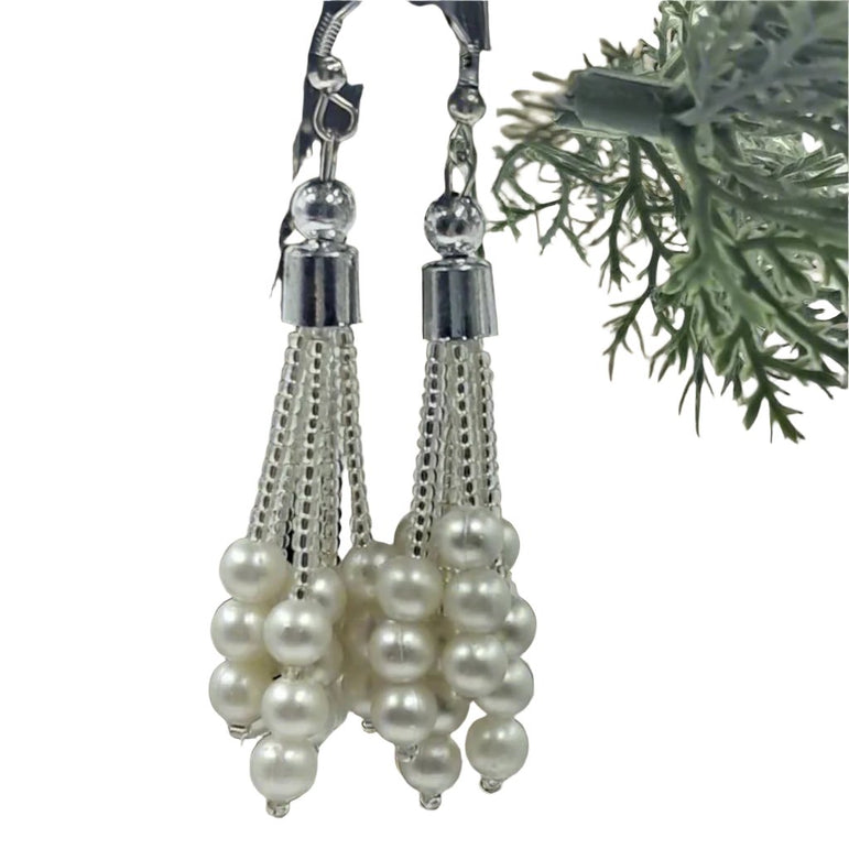 Pearl Hanging Earrings