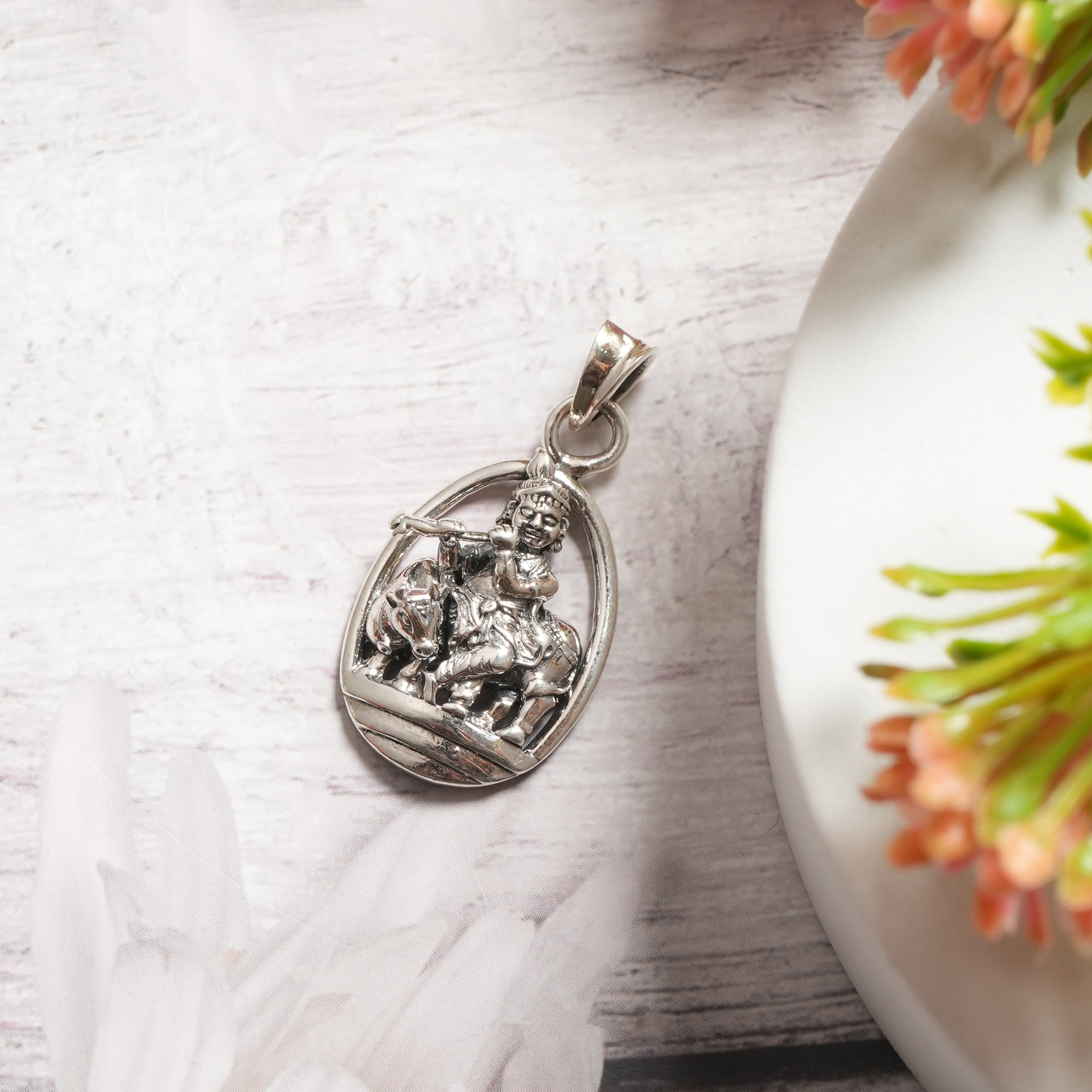sterling silver pendant for men