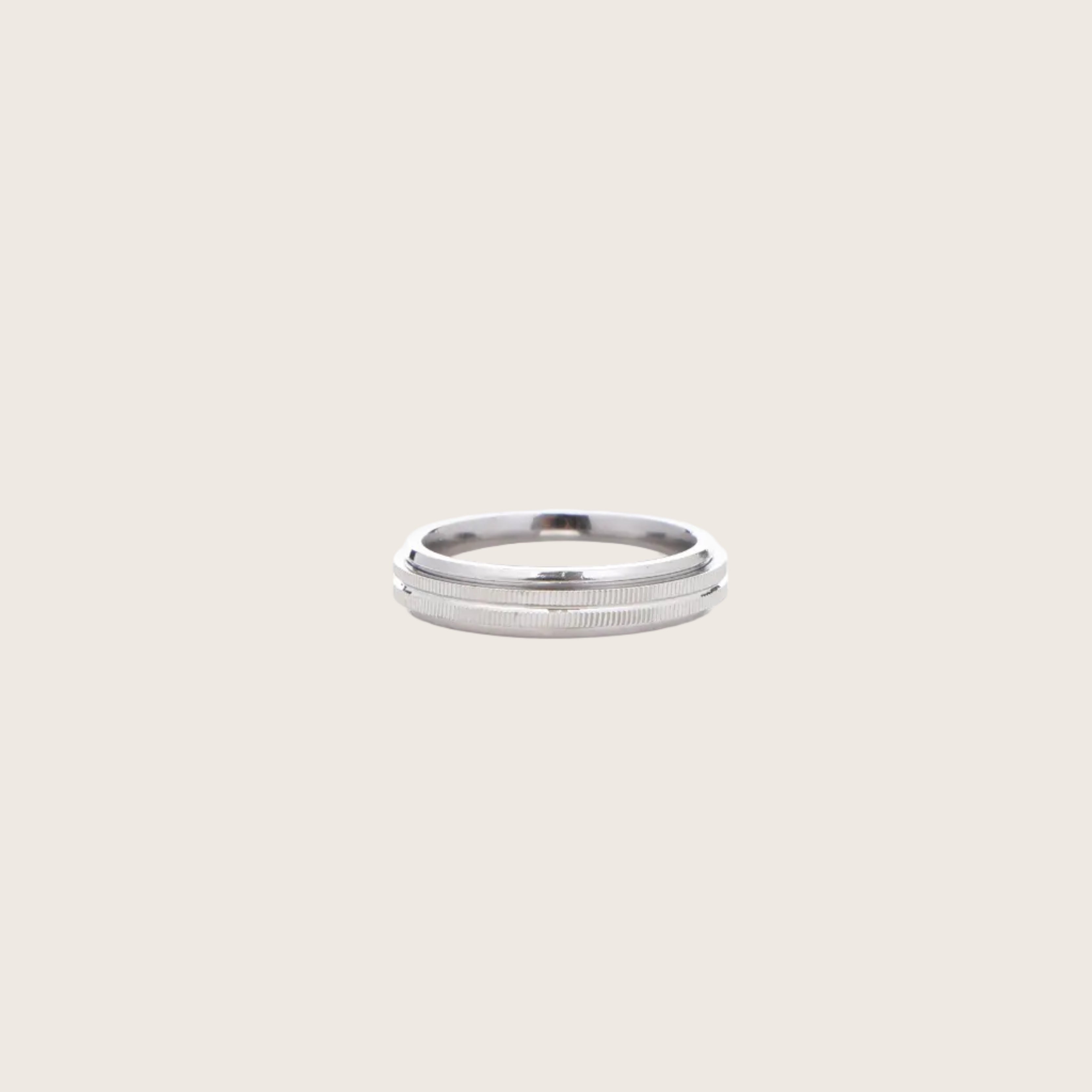 Silver band ring for men & women