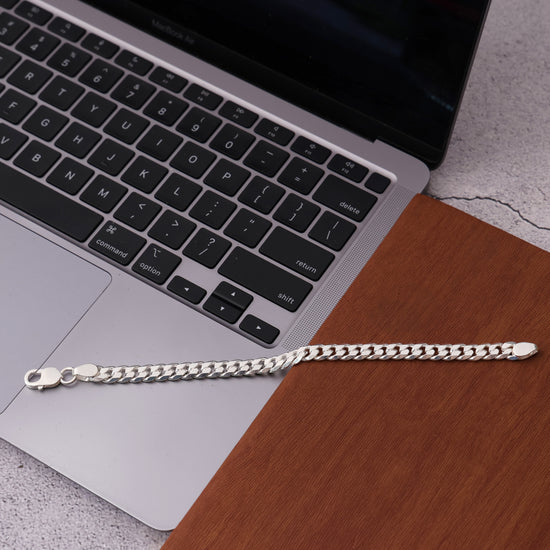 silver bracelet for men