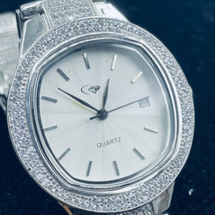 silver watch for men