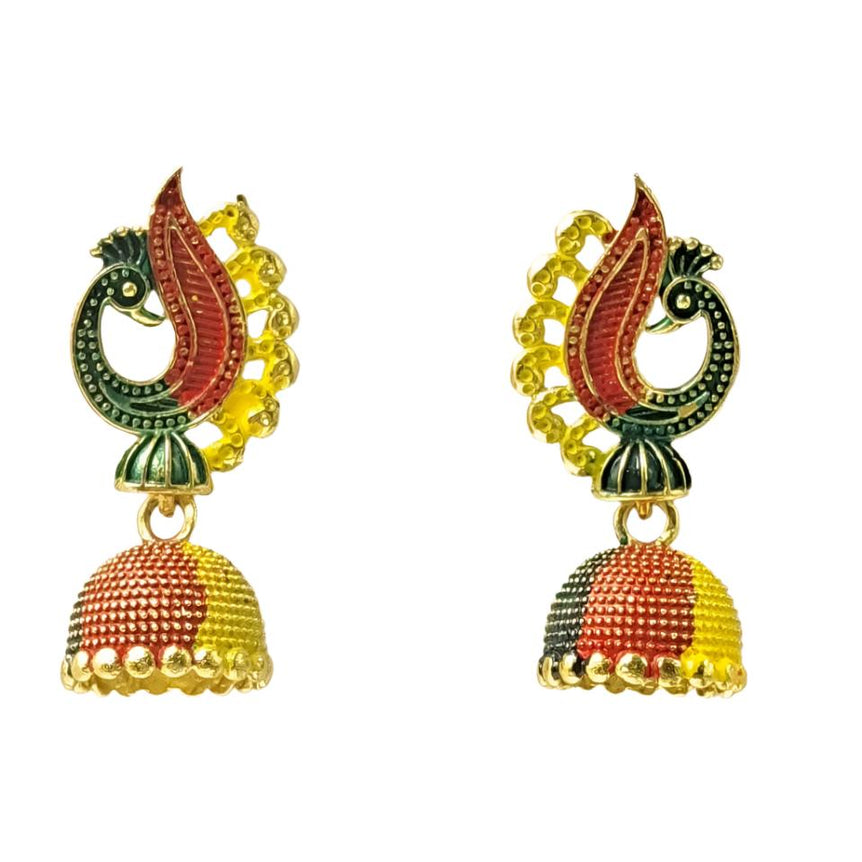 Mor Designed Jhumka