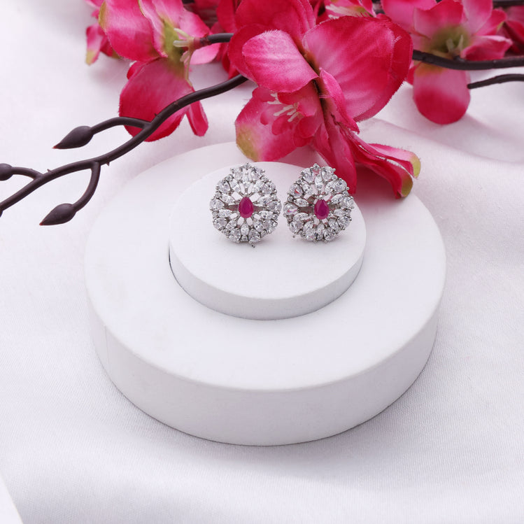 silver earring for women