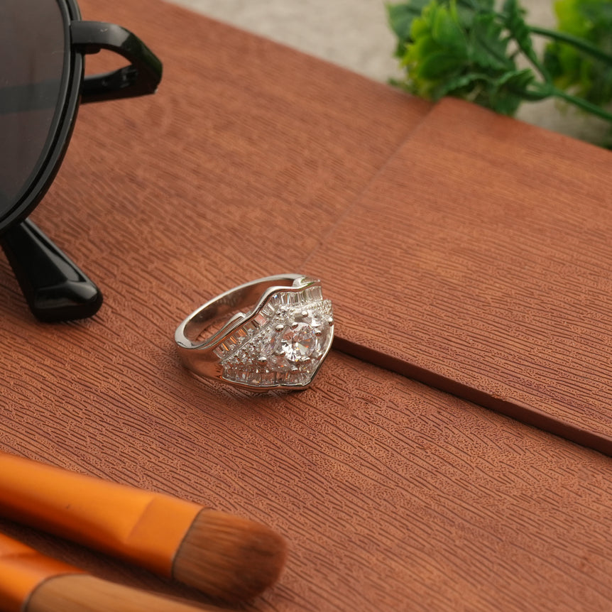 silver ring for women