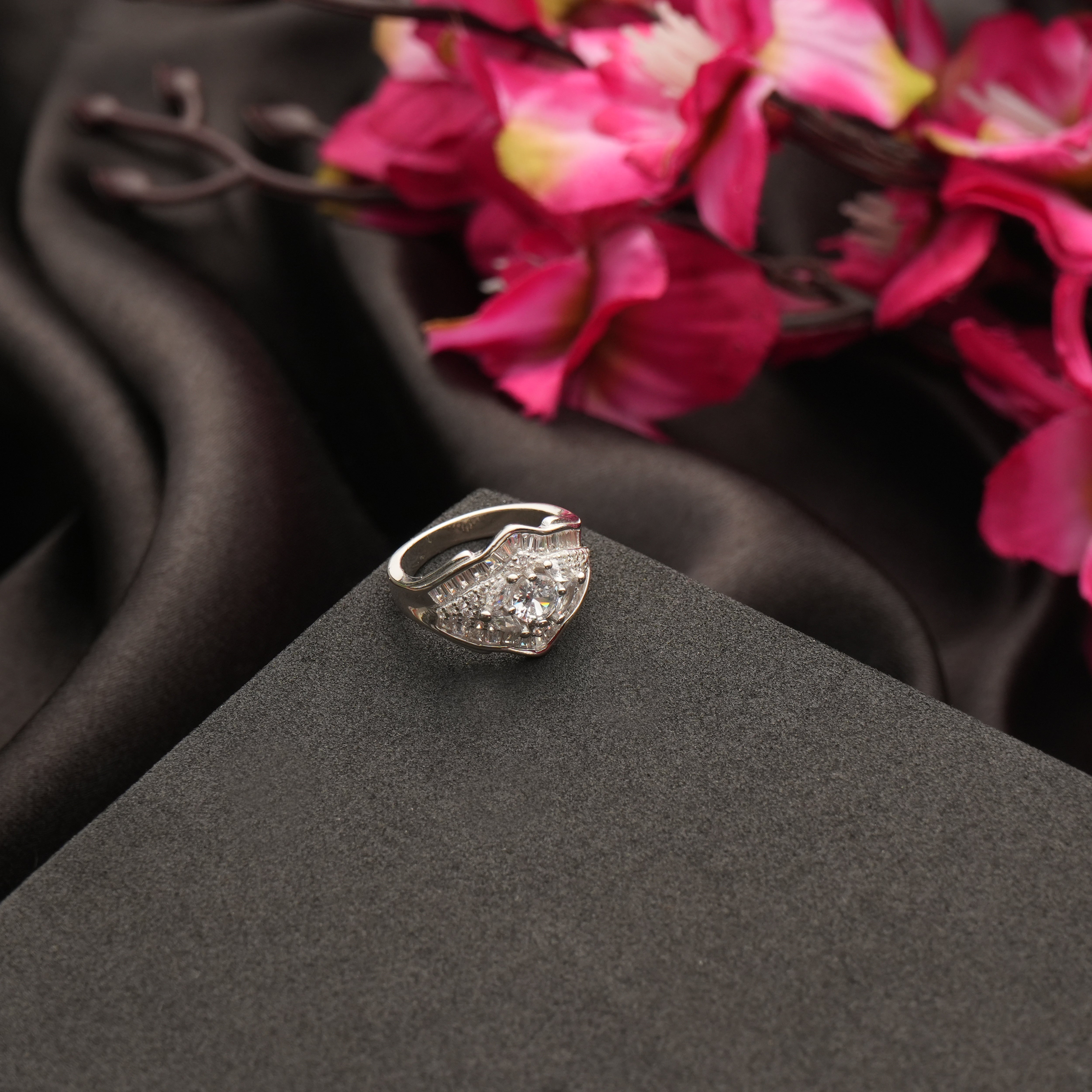 silver ring for women