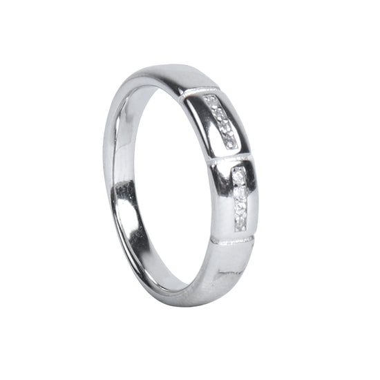 silver band ring for men & women