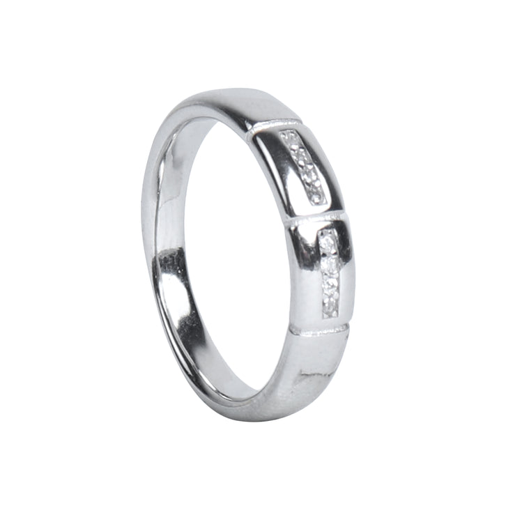 silver band ring for men & women