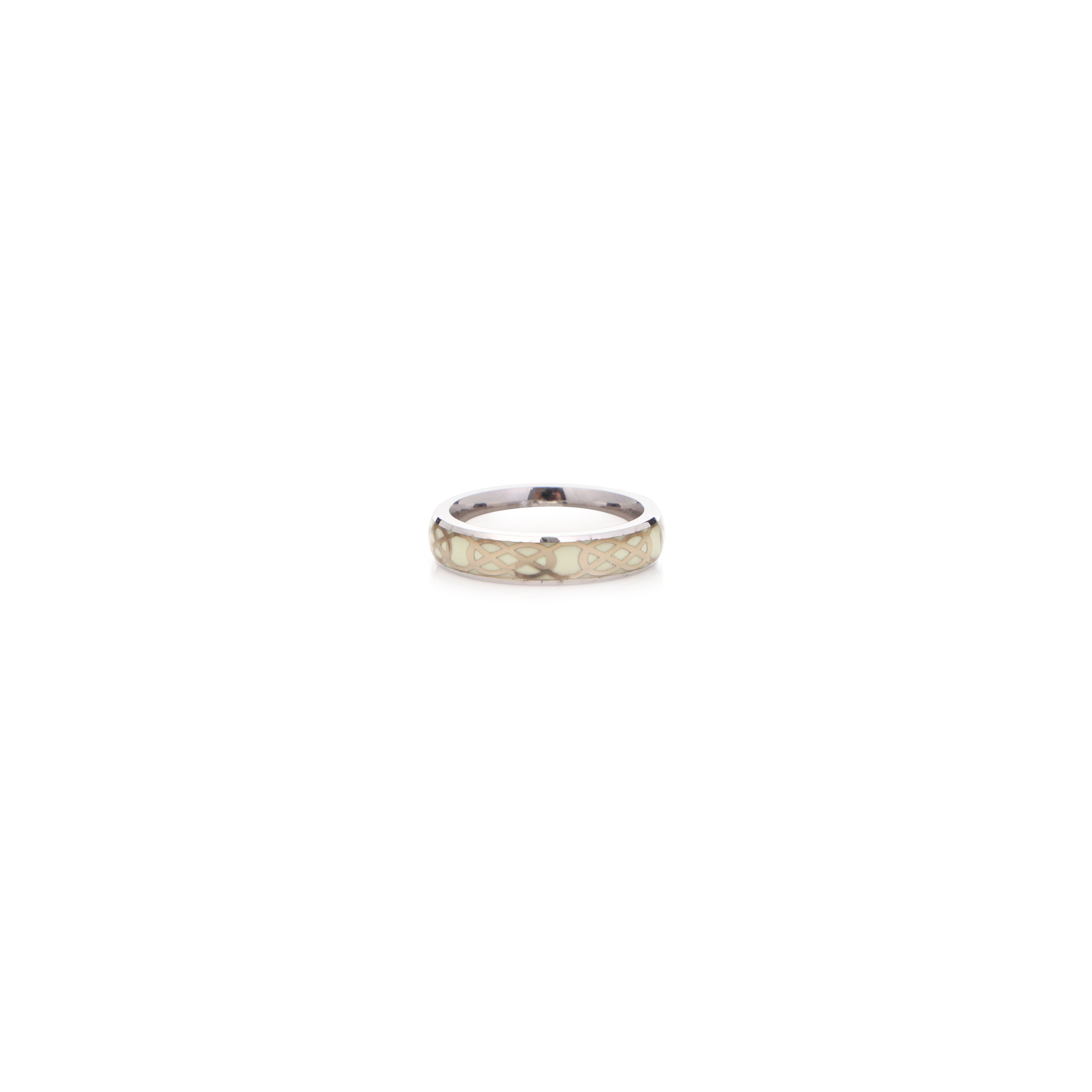 snake skin sterling silver band ring for unisex