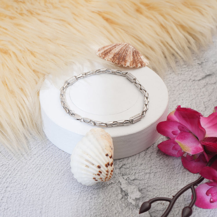 sterling silver bracelet for men & women
