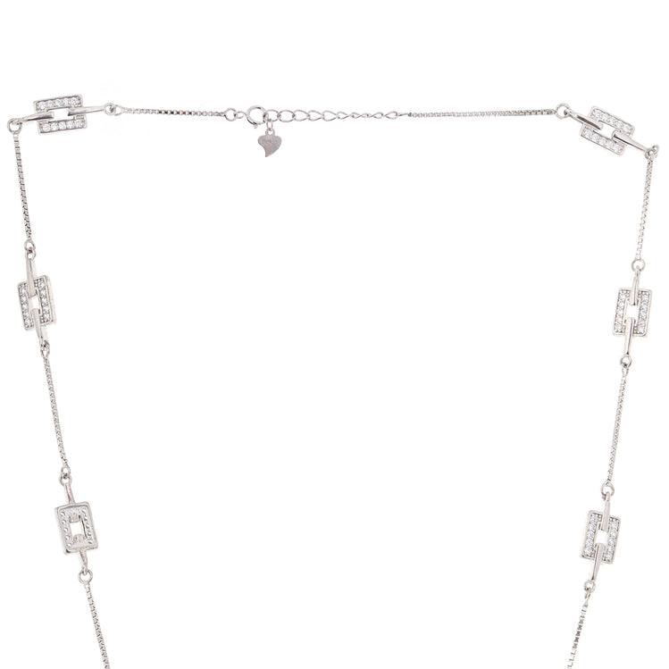 Sterling silver necklace for women