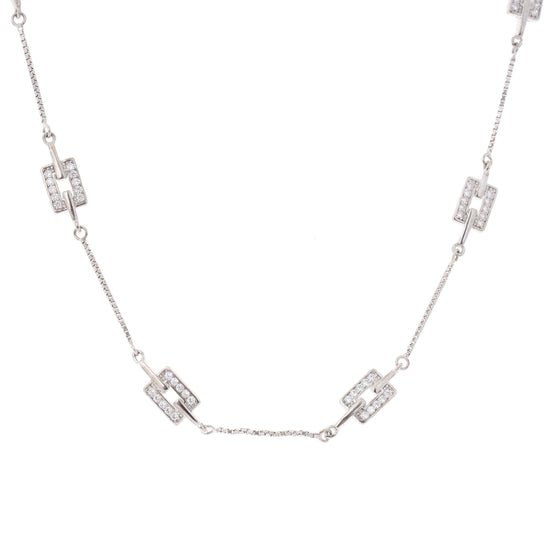 Sterling silver necklace for women