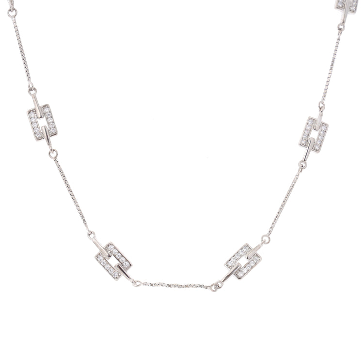Sterling silver necklace for women