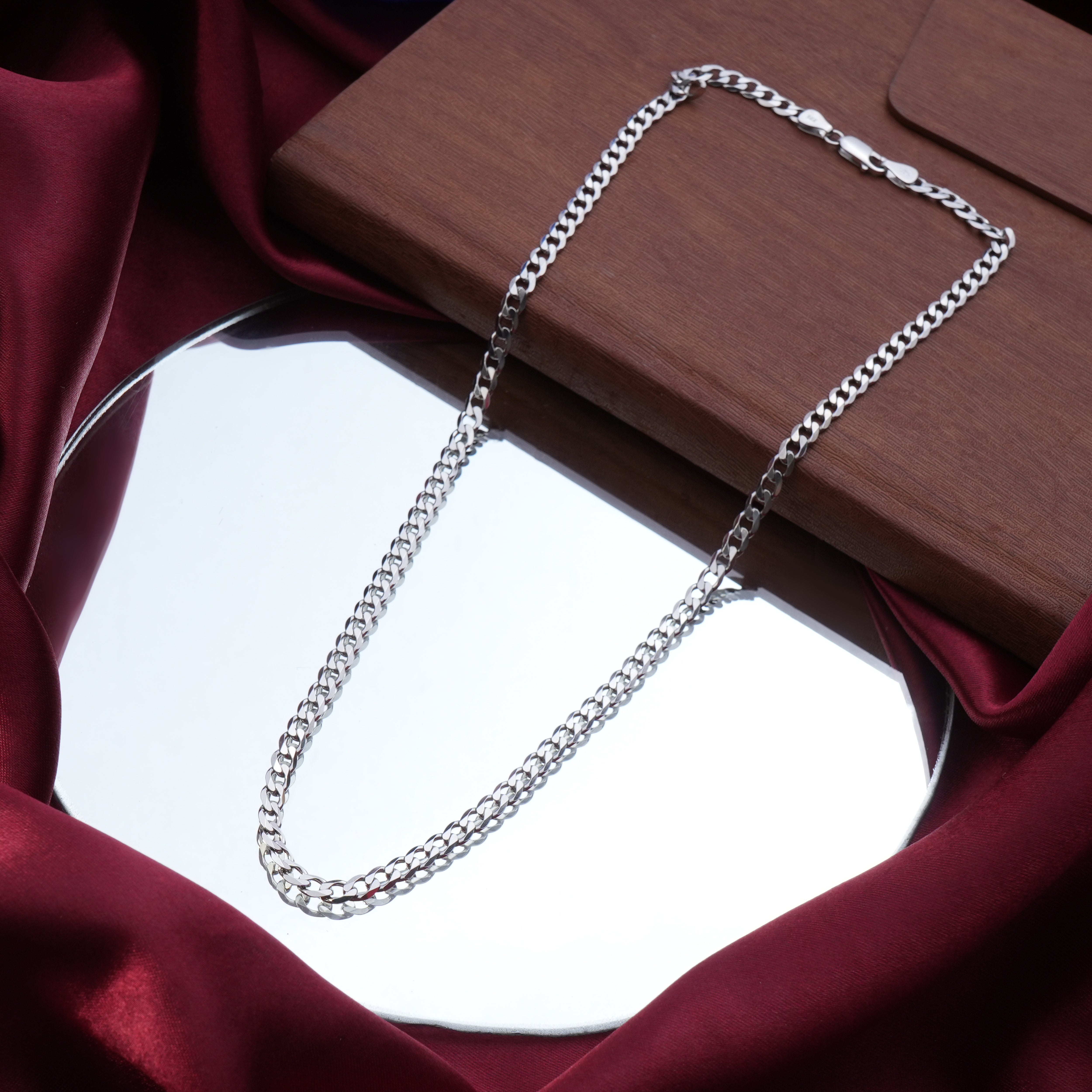 silver chain for men