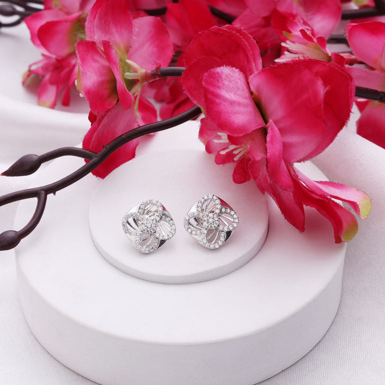 Silver earring for women