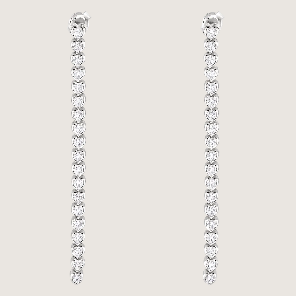 Sterling Silver Long Earrings