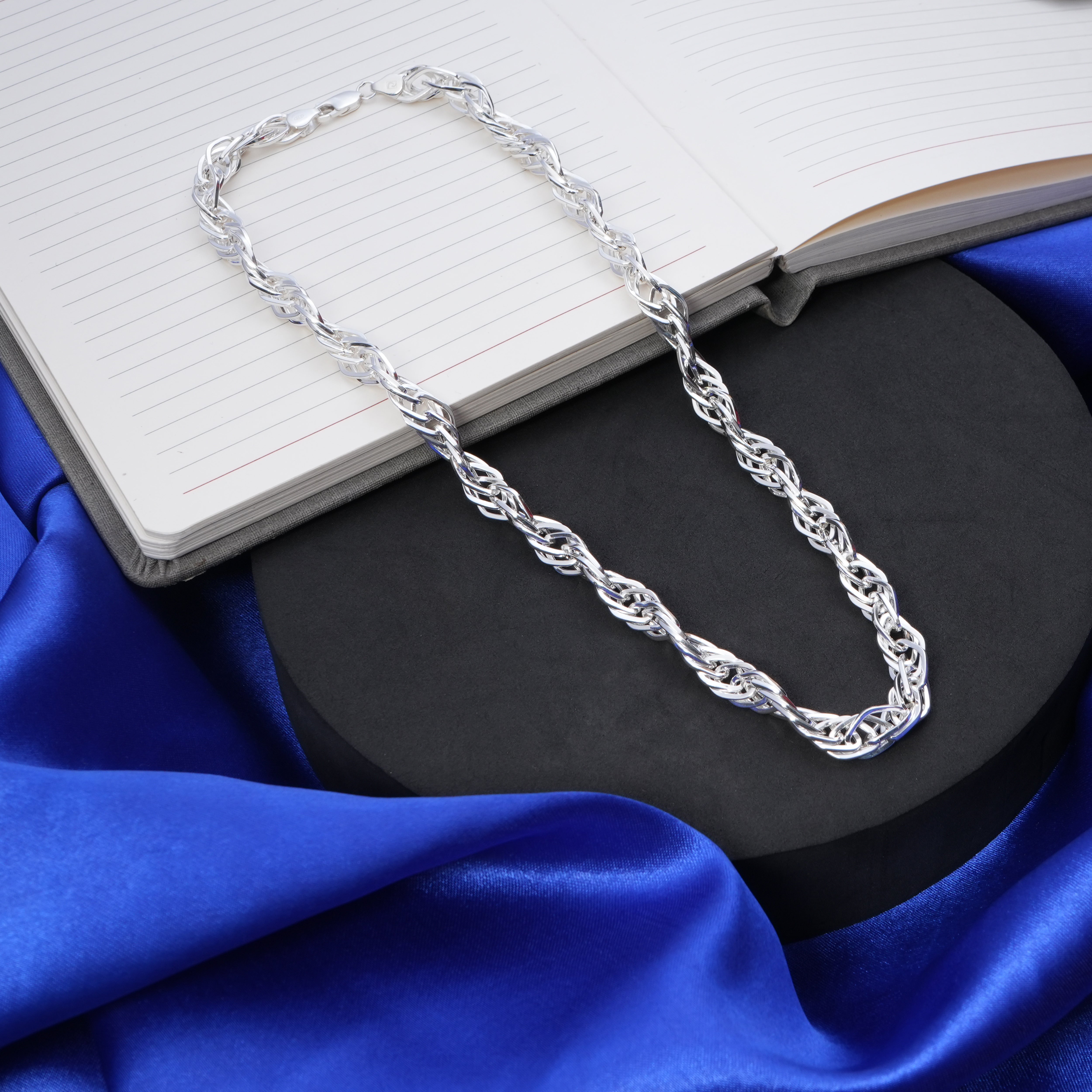 silver chain for men