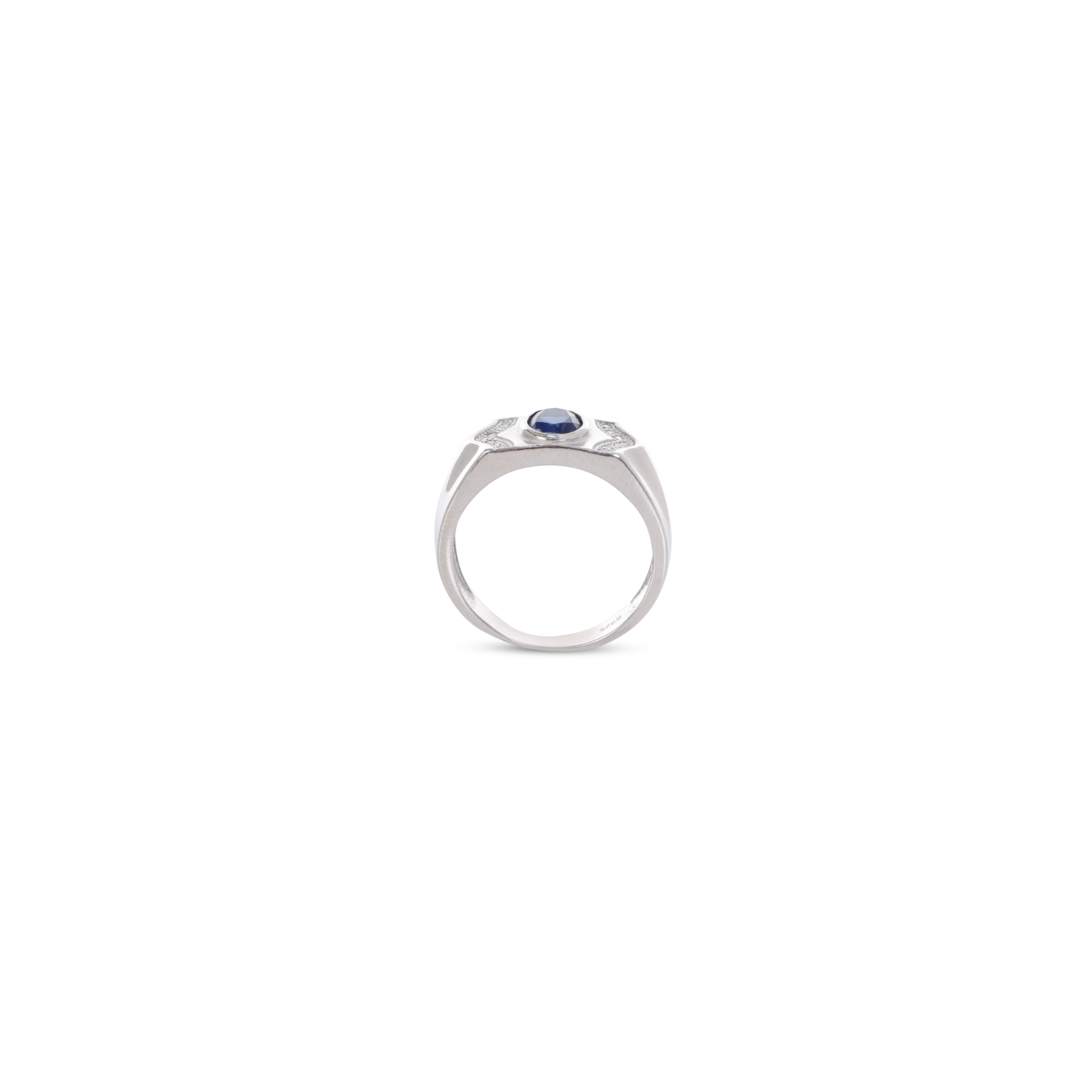 Silver ring for men