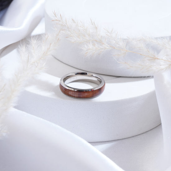 Silver band ring for women & men